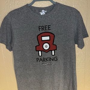 Monopoly gray tshirt (small)